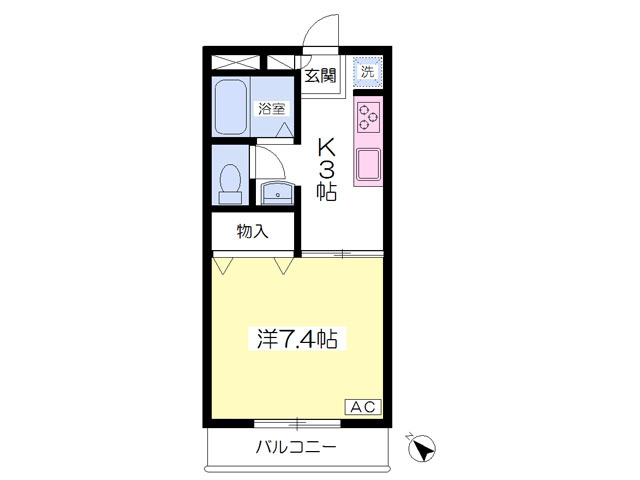 プランドールの間取り