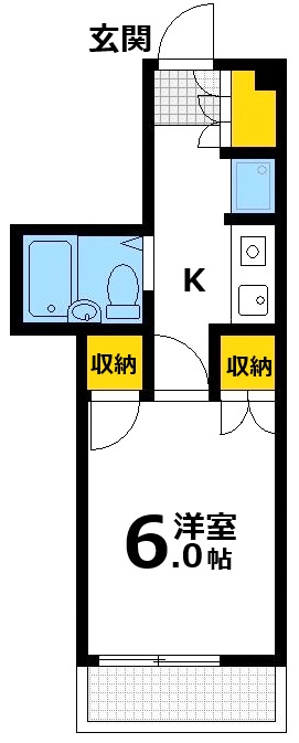 矢賀ビルの間取り