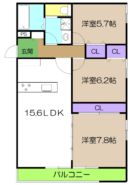 Ｘ－ｉｎｏ（シーノ）の間取り