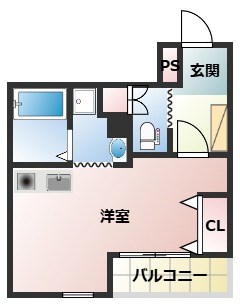 るぽ栗山の間取り