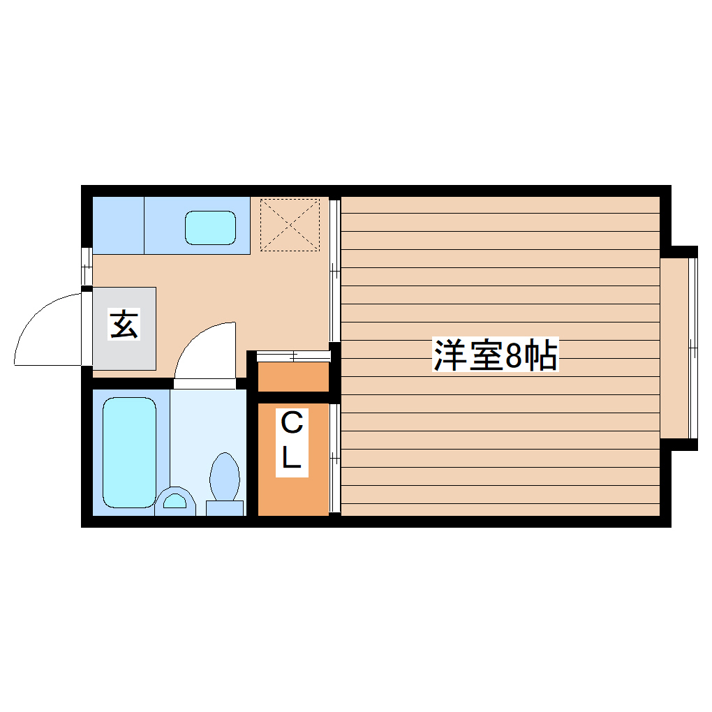 フォレスタ榴岡の間取り