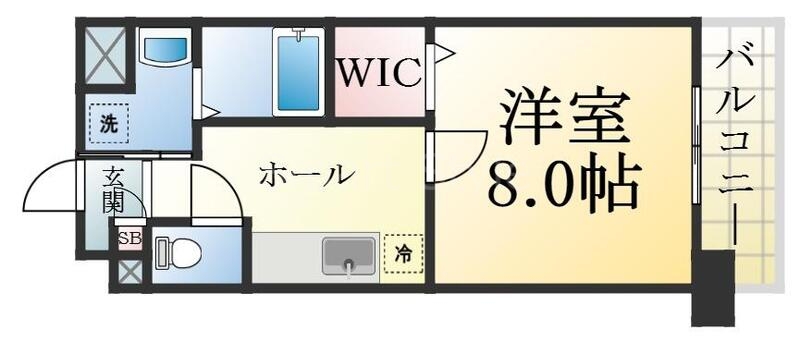 ツルトスコII番館の間取り