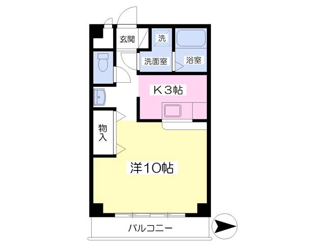 Ｍ．ＧＲＥＥＮＨＡＲＭＯＮＹの間取り