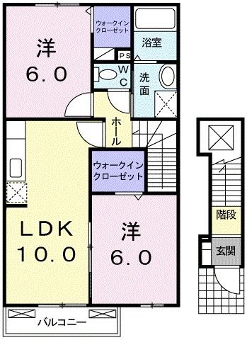 【メゾン舞原の間取り】