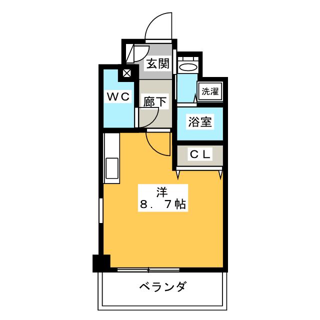 プログレッソ八田の間取り