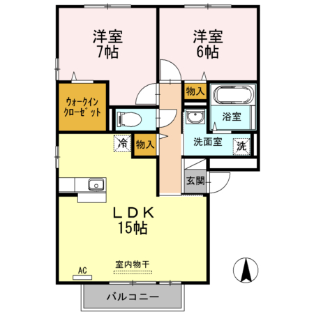 メイユールの間取り