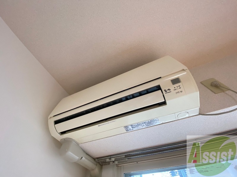 その他設備　エアコンが設置されているので、入居日から利用できます。