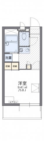 レオパレス琵琶湖の間取り