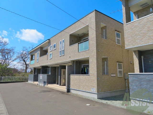 建物外観　仙台市泉区天神沢「ホープヒルズ６番館」