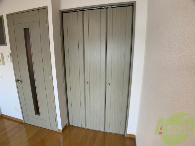 収納　クローゼットがありました。お洋服や荷物はここへ