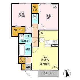 スペチアーレ　Iの間取り