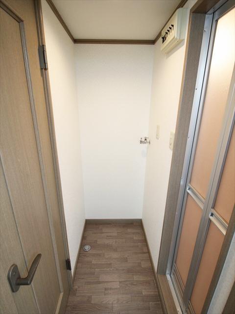 その他設備　松山市南吉田町　スカイハイツＷ　室内洗濯機置場