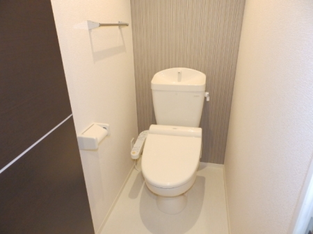 トイレ　ゆったりとした空間のトイレです