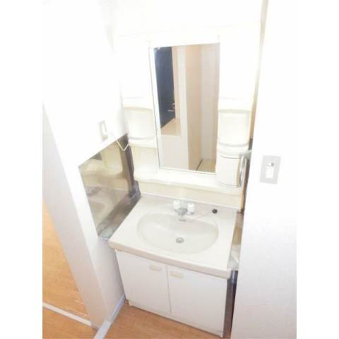 洗面設備　末広サンフレアの独立洗面台