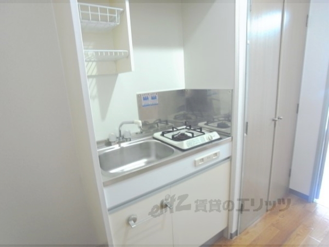 キッチン　１口ガスコンロ付きのキッチンです