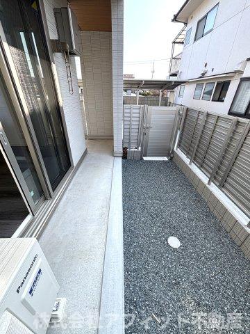 バルコニー　南向き