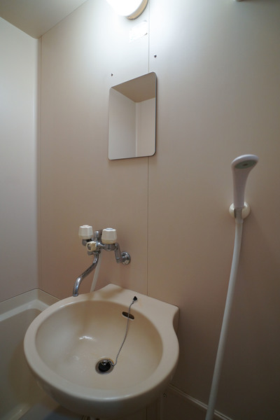 洗面設備　同じ建物の別なお部屋