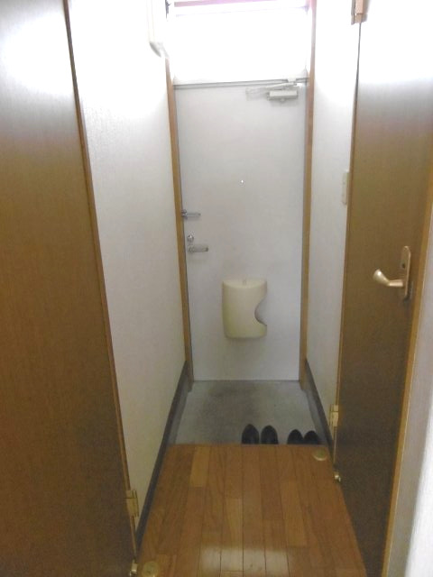 玄関　明るい玄関です