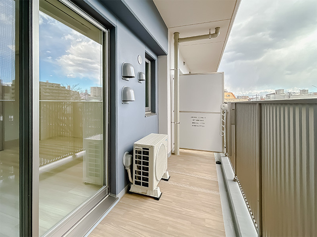 バルコニー　※写真は同タイプ住戸です。