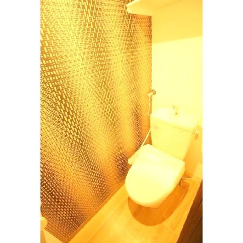 トイレ　ウォシュレット付きで快適な環境です♪