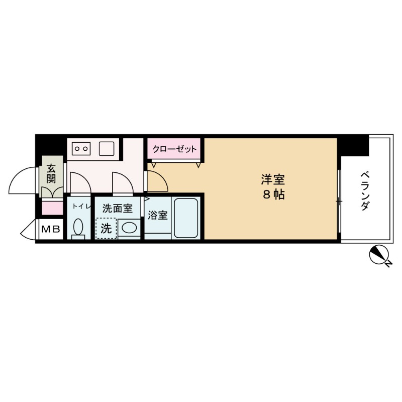 サムティ福島NORTHの間取り写真