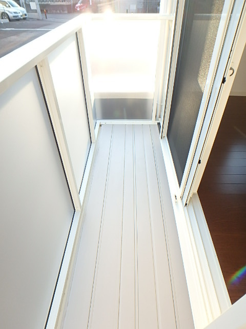 バルコニー　南向きのバルコニー