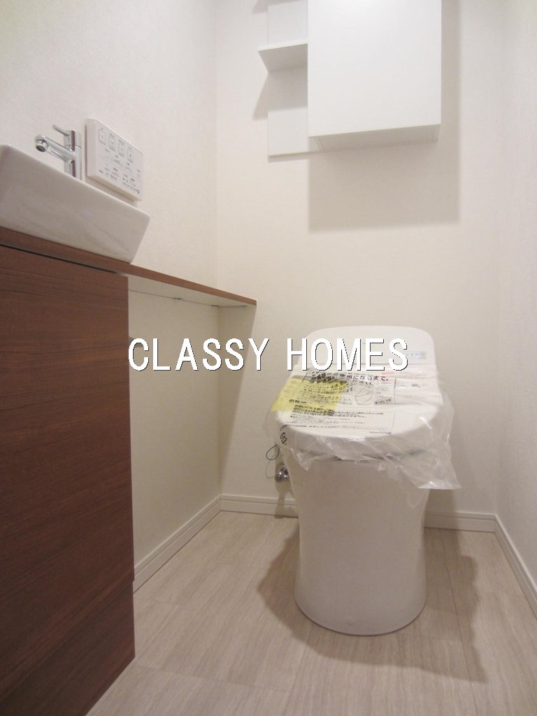 トイレ　2019年竣工　グランドメゾン品川シーサイドの杜：トイレ