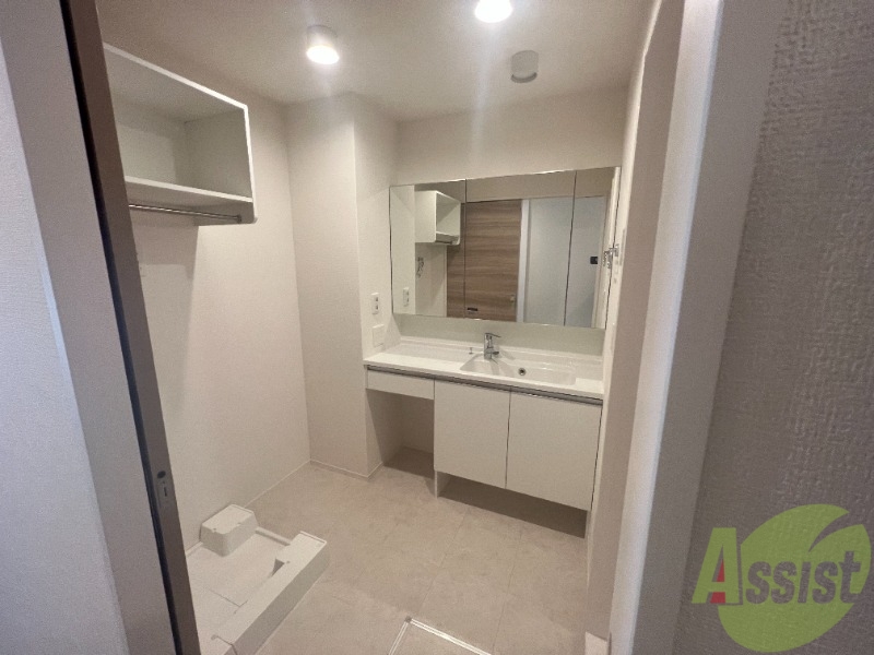 洗面設備　同施工仕様物件、実物とは異なります。