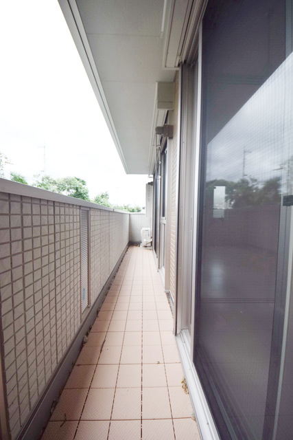 バルコニー　～今日は朝からお洗濯っ～