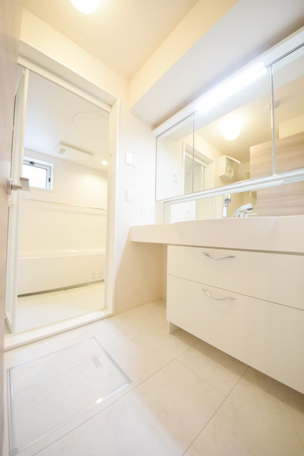 洗面設備　～今日もキマってる～