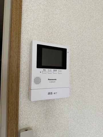 セキュリティ　同間取りの1Fお部屋　ＴＶモニター付インターホン