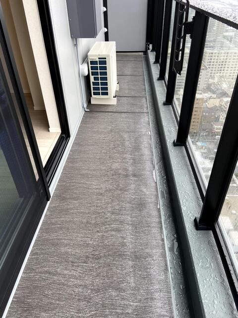 バルコニー　バルコニーがあります