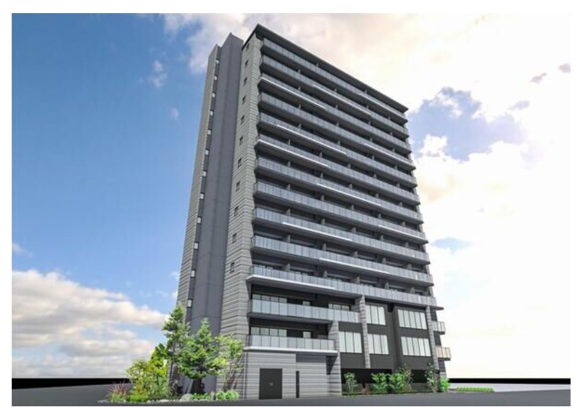 建物外観　ジオエント梅田北リバーフロント