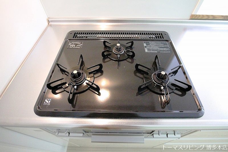 その他設備　ガスコンロ3口