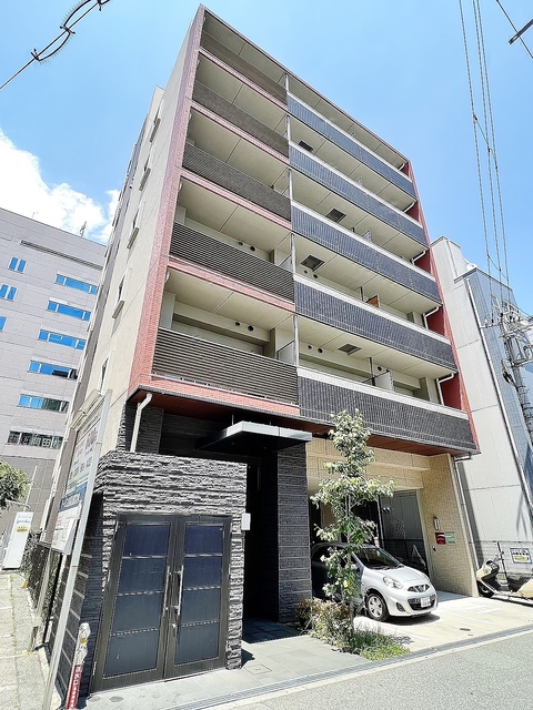建物外観　駅前のオシャレなデザイナーズマンション