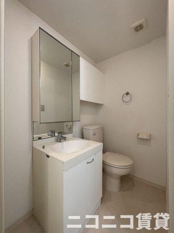 洗面設備　別号室イメージの為、現状を優先致します。