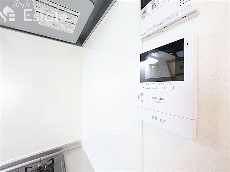 セキュリティ　モニター付きインターホン