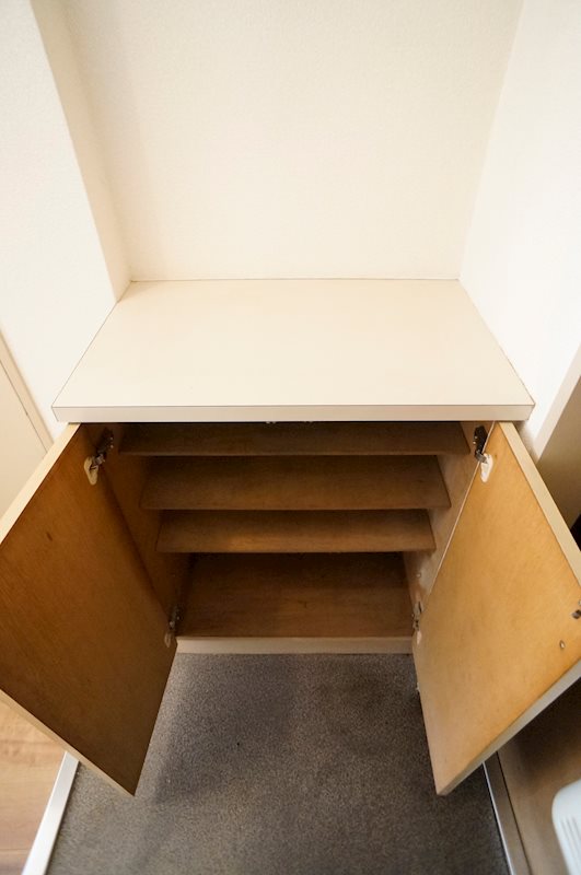 玄関　シューズボックス！
