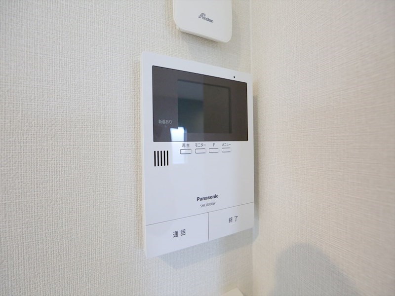 セキュリティ　ＴＶモニター付インターホン　同仕様写真