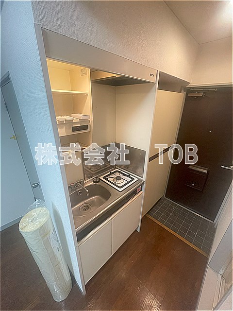 キッチン　ガス1口※クリーニング完了前※
