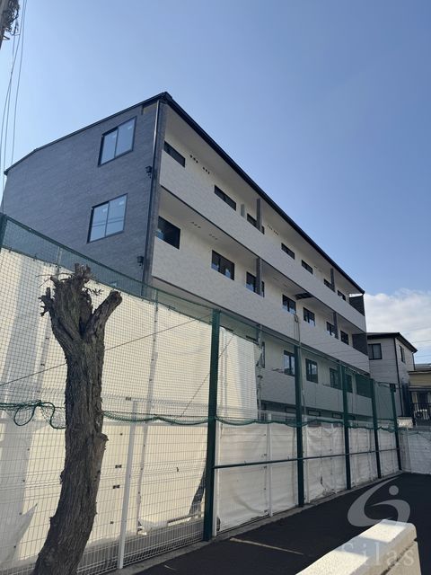 建物外観　建築中