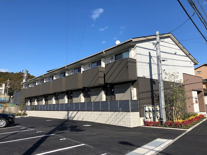 建物外観　2018年2月竣工の物件です。