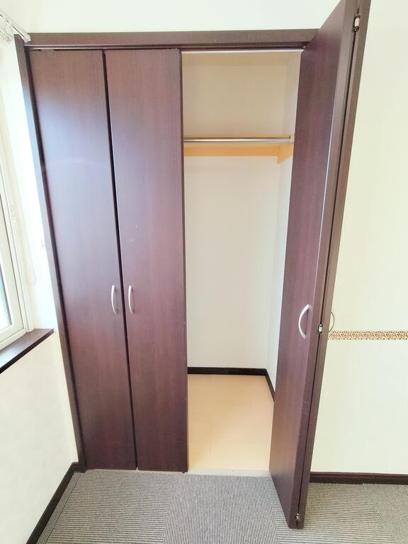 収納　収納に便利なクローゼットがついています♪