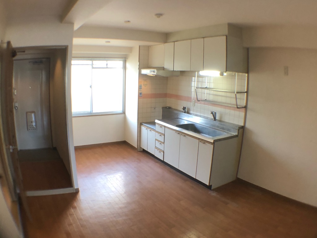 キッチン　ガスコンロ設置可能なキッチンです♪