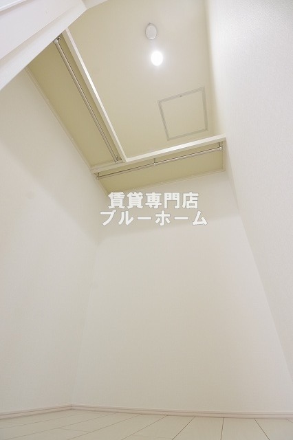 収納　大容量のウォークインクローゼット！
