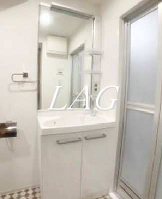 洗面設備　洗面台です。