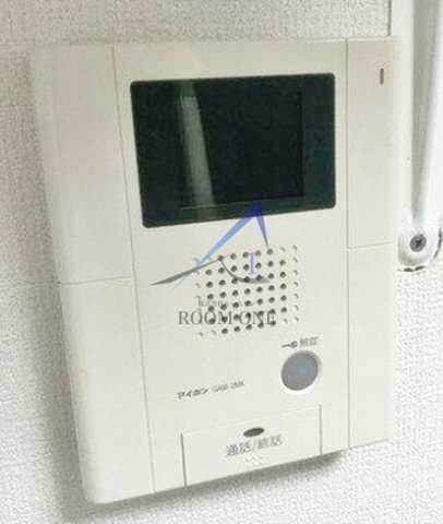 セキュリティ　モニター付きインターホンです。