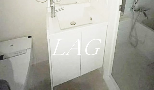 洗面設備　洗面台です。