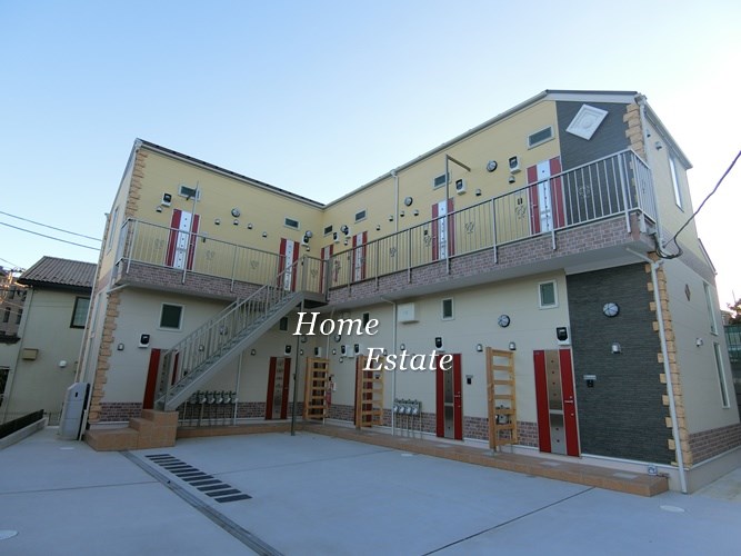 建物外観　建築中