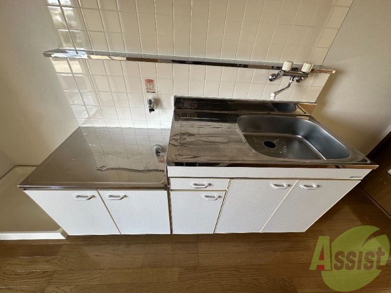 キッチン　キッチンはお好きなガスコンロを設置できます。